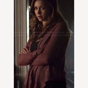SOLD Elena Gilbert American eagle hooded cardigan M TVD